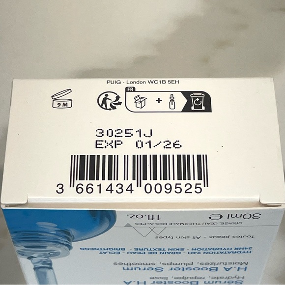 ‼️LAST CHANCE‼️ NEW Uriage Eau Thermale Hyaluronic Acid Booster Serum (30ml) - Picture 3 of 3